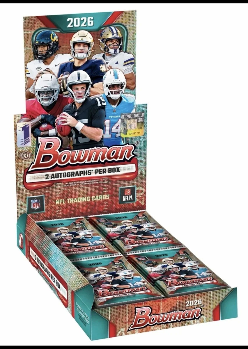 2026 Bowman Football - First Day Issue