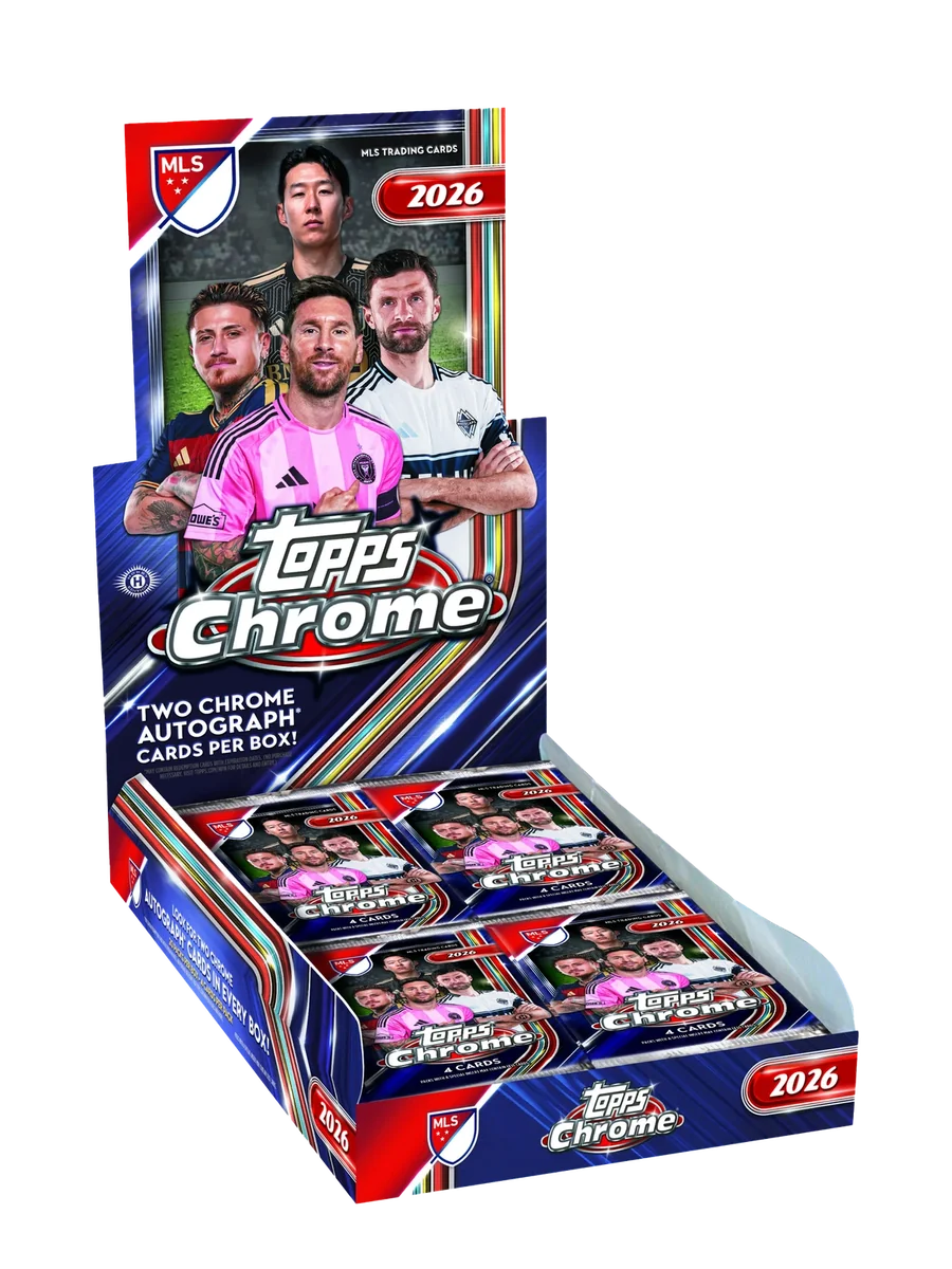 2026 Topps Chrome MLS Soccer Hobby Box