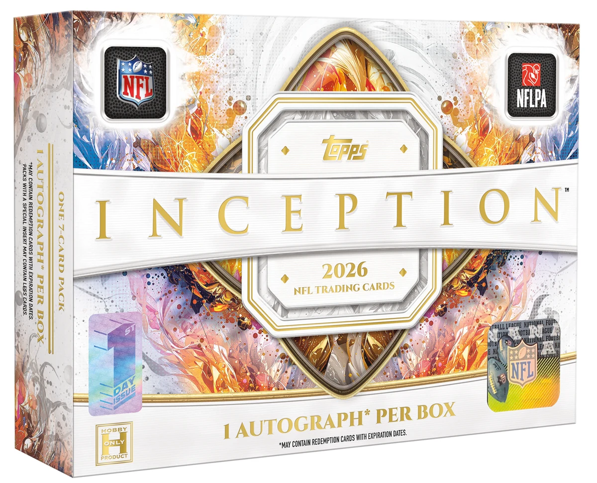 2026 Topps Inception Football First Day Issue