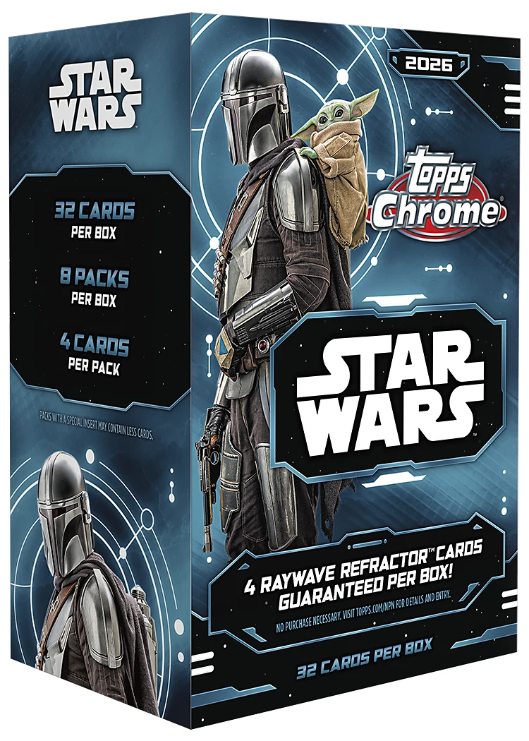 2026 Topps Chrome Star Wars Value Box